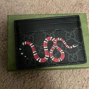 What’s #Gucci ?! Anyone need a dope cardholder?! #ForSale